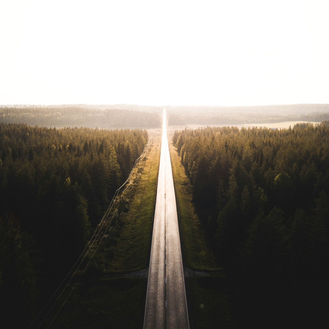 Pohjoismainen maisema.